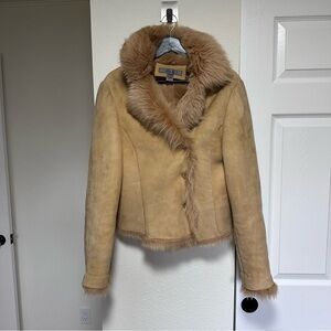 5|48 Women's Tan Shearling Jacket